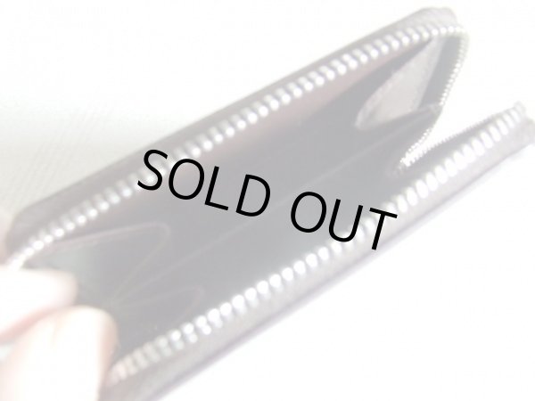 画像5: イタリアンレザー天然皮革手のひらサイズ２室式小銭入れコインケース／ボルドー＜送料無料＞ (5)