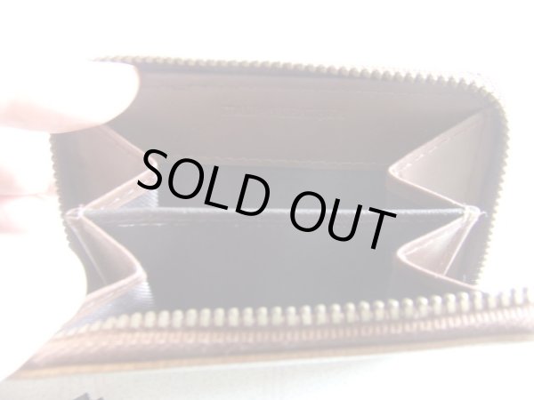 画像4: イタリアンレザー天然皮革手のひらサイズ２室式小銭入れコインケース／キャメル＜送料無料＞ (4)