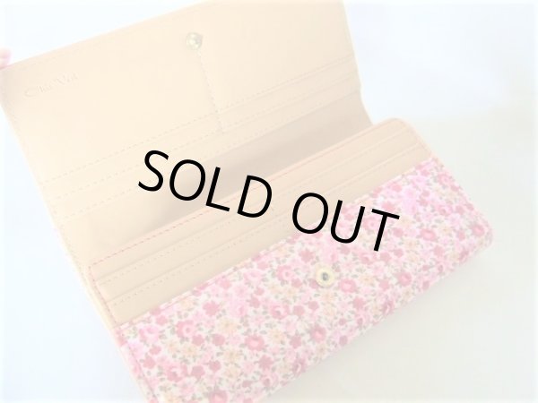 画像7: ＜訳あり＞レディース小花柄長財布／ピンク＜送料無料＞ (7)
