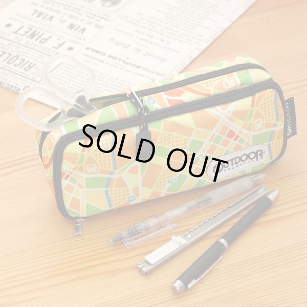 画像9: OUTDOORアウトドアＷルーム型ペンケース／ロサンゼルス＜送料無料＞ (9)