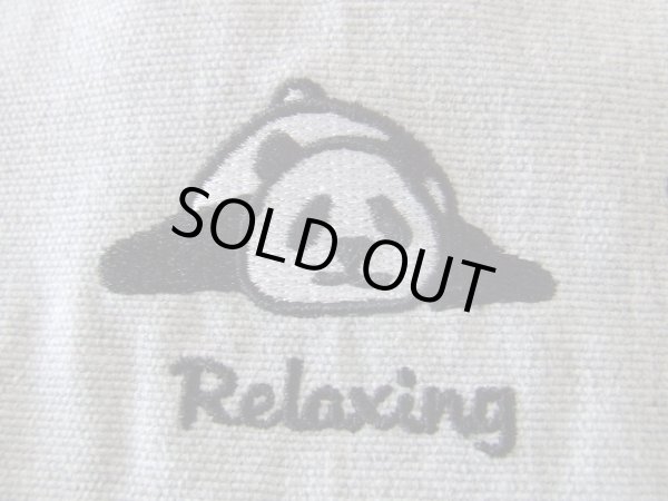 画像7: オール刺繍レディースかわいいパンダ９柄トートバッグ／グレー＜送料無料＞ (7)