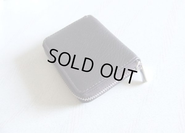 画像3: イタリアンレザー天然皮革手のひらサイズ２室式小銭入れコインケース／ダークブラウン＜送料無料＞ (3)