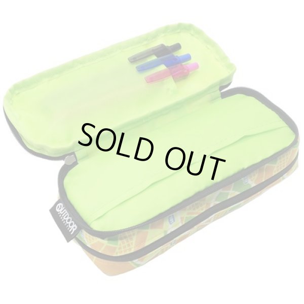 画像4: OUTDOORアウトドアＷルーム型ペンケース／ロサンゼルス＜送料無料＞ (4)