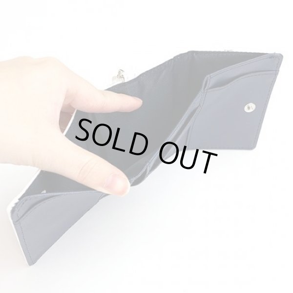 画像6: スヌーピー＆ウッドストック花柄３つ折りコンパクト財布／オフホワイト (6)