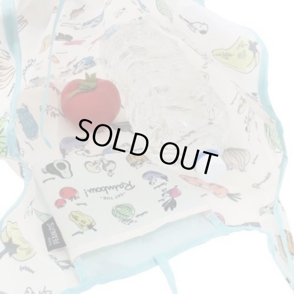 画像4: SNOOPYスヌーピーと野菜カラフルな2way折りたたみショッピングエコバッグ＜メール便ok＞ (4)