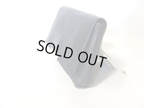 画像12: (訳あり）クラッチバッグ・がま口財布としても使えるお財布ショルダー4wayバッグ／ブラック (12)