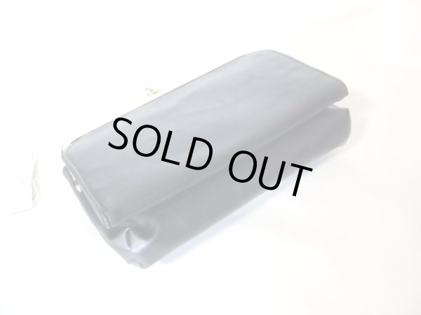 画像10: (訳あり）クラッチバッグ・がま口財布としても使えるお財布ショルダー4wayバッグ／ブラック (10)