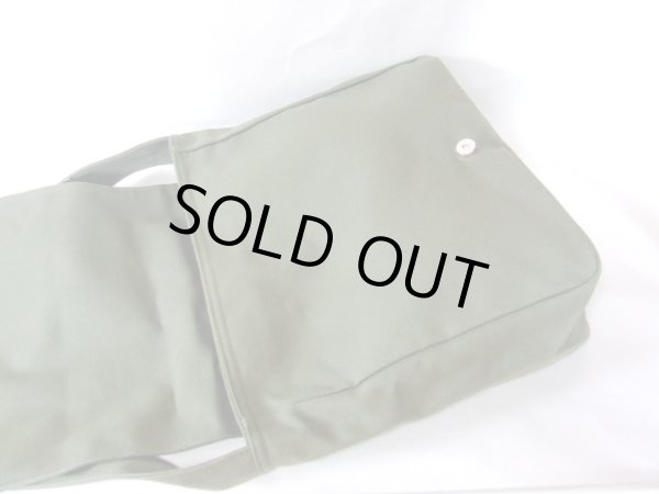 画像4: 昔ながらの素朴なかばん！メンズ丈夫な帆布ショルダーバッグ通勤通学に！ (4)