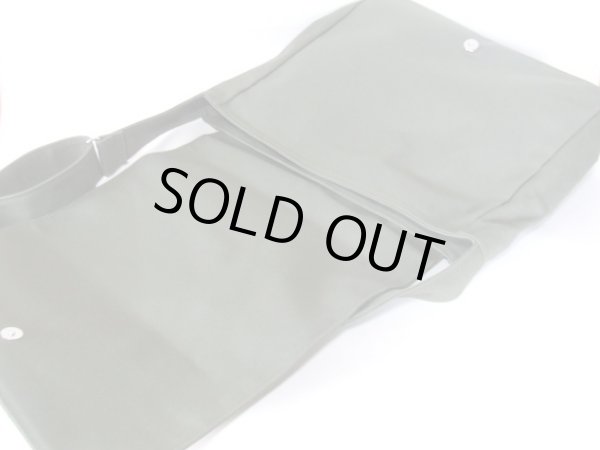 画像5: 昔ながらの素朴なかばん！メンズ丈夫な帆布ショルダーバッグ通勤通学に！ (5)