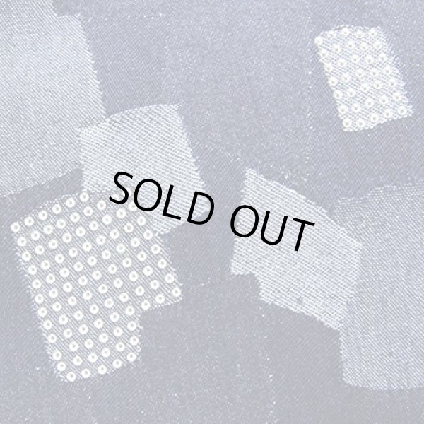 画像3: パッチワークプリント！サボイ(SAVOY)レディースデニム素材のショルダーバッグ (3)