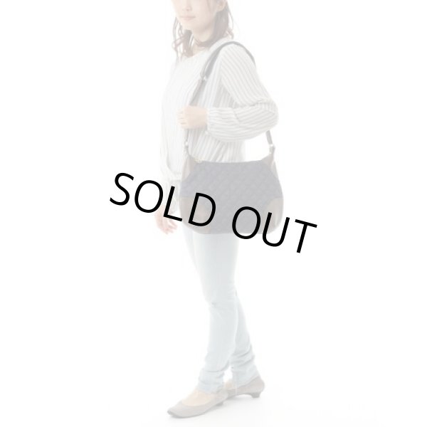 画像10: ＜sale＞SAVOY(サボイ)デニム素材にキルティング加工レディースショルダーバッグ (10)