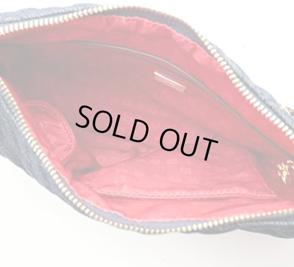 画像6: ＜sale＞SAVOY(サボイ)デニム素材にキルティング加工レディースショルダーバッグ (6)