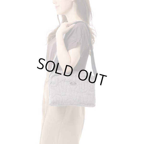 画像9: ＜sale＞サボイ(SAVOY)レディースデニム素材ロゴキルティングショルダーバッグ (9)