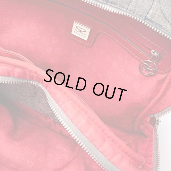 画像5: ＜sale＞サボイ(SAVOY)レディースデニム素材ロゴキルティングショルダーバッグ (5)
