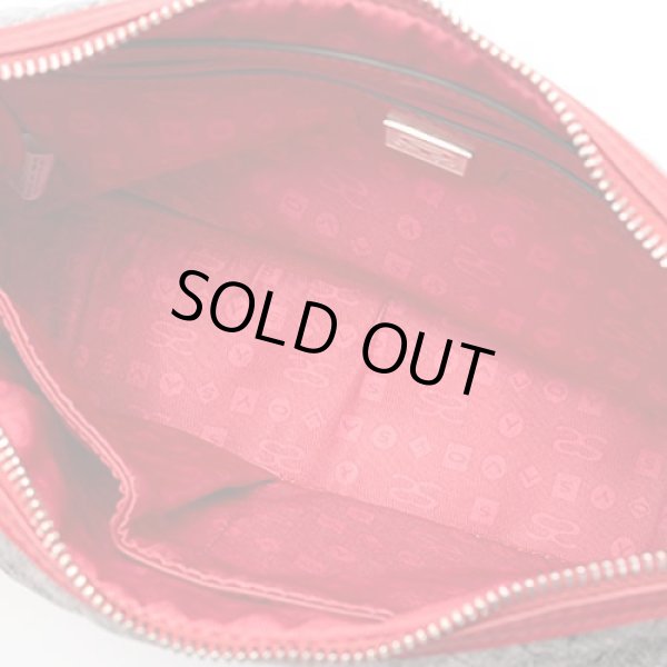 画像4: ＜sale＞サボイ(SAVOY)レディースデニム素材ロゴキルティングショルダーバッグ (4)