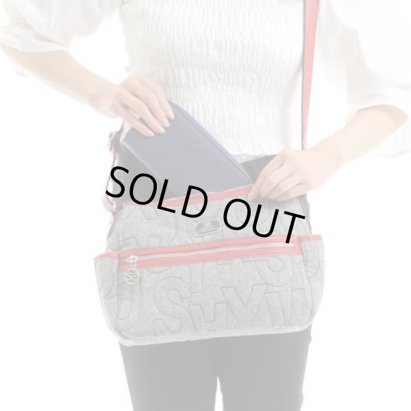 画像6: ＜sale＞サボイ(SAVOY)レディースデニム素材ロゴキルティングショルダーバッグ (6)
