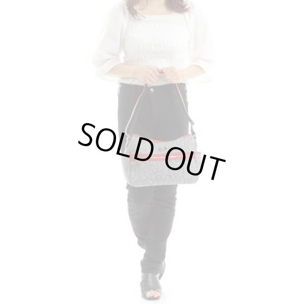 画像9: ＜sale＞サボイ(SAVOY)レディースデニム素材ロゴキルティングショルダーバッグ (9)