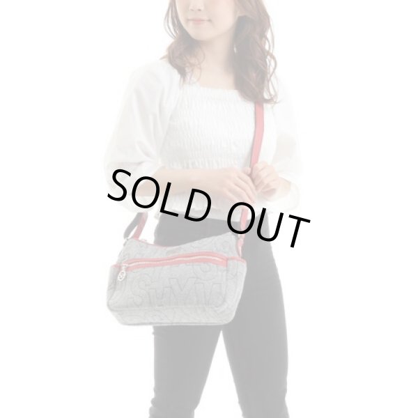 画像8: ＜sale＞サボイ(SAVOY)レディースデニム素材ロゴキルティングショルダーバッグ (8)