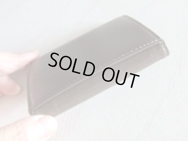 画像3: ＜訳あり＞Rue Vivienne PARIS高級感ある本革バイカラー名刺入れ／ダークブラウンｘキャメル (3)