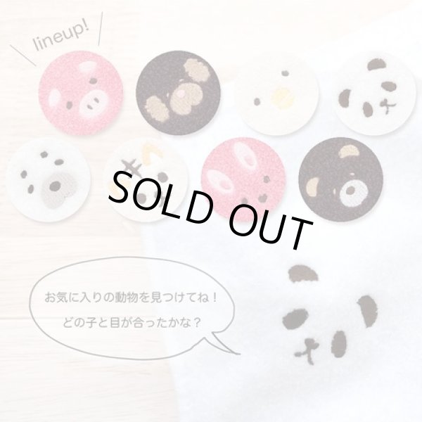 画像7: 今治（パンダ）ハンカチオーガニックコットン＜日本製＞ (7)