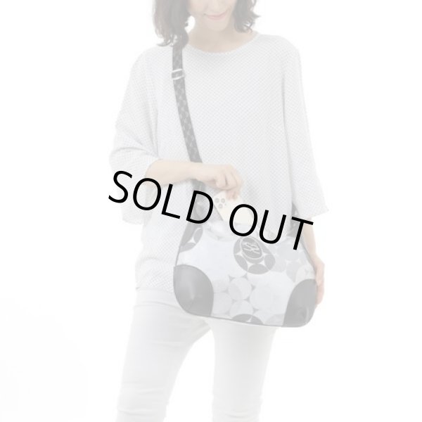 画像8: ＜sale＞サボイ(SAVOY)レディースジャガード織りおしゃれなバルーン柄ショルダーバッグ (8)