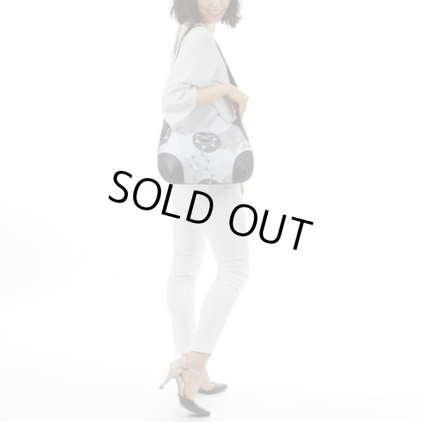 画像9: ＜sale＞サボイ(SAVOY)レディースジャガード織りおしゃれなバルーン柄ショルダーバッグ (9)