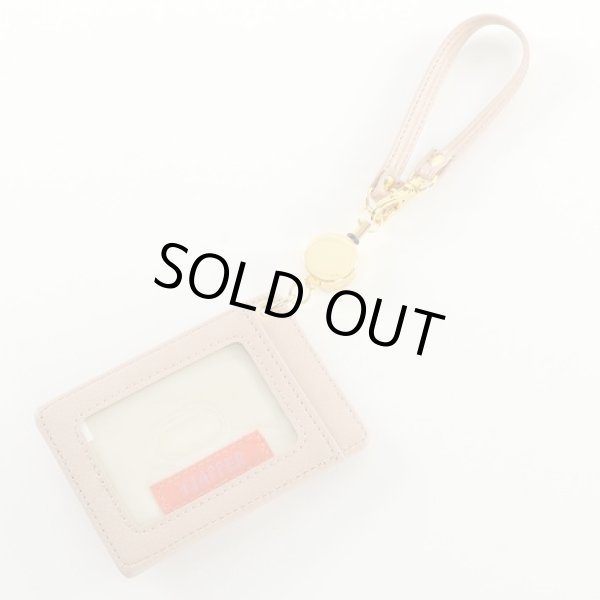 画像2: テディベアリール付きシングルパスケース／ブラック（送料無料） (2)