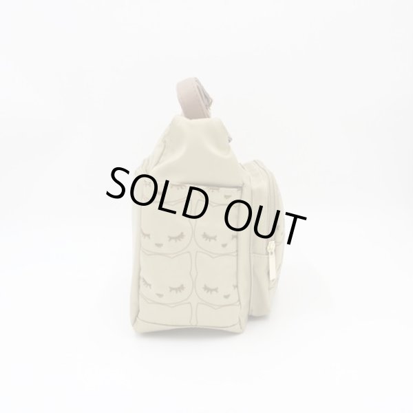 画像3: レディースぷくぷくプーちゃんナイロン撥水ショルダーバッグ／黒 (3)