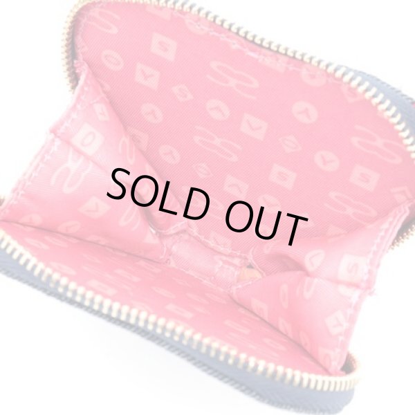 画像8: サボイSAVOYしっかり感のあるデニム生地！レディースハート型ポーチ付きモノグラムショルダーバッグ＜送料無料＞ (8)