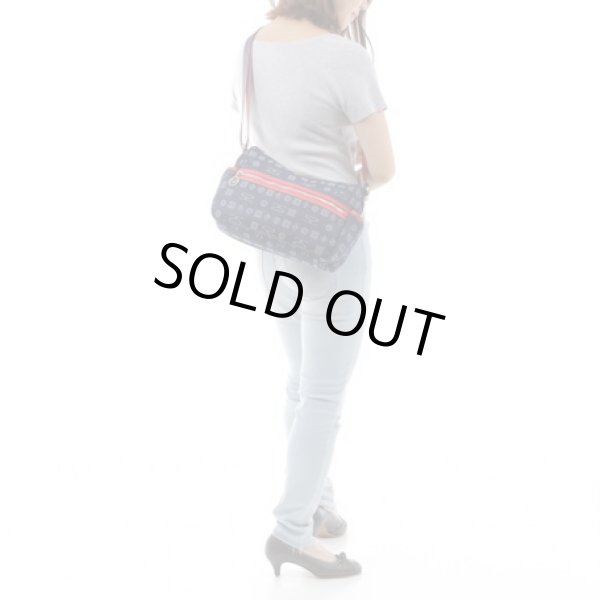 画像10: サボイSAVOYしっかり感のあるデニム生地！レディースモノグラム柄ショルダーバッグ＜送料無料＞ (10)