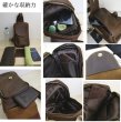 画像3: ＜訳あり＞＜値下げ＞厚みのあるオイルドレザーメンズ本革ボディバッグ／ブラウン＜送料無料＞ (3)
