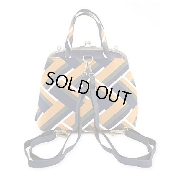 画像2: ＜手提げ＆ショルダー＆リュック＞３ＷＡＹがま口バッグ／ローファーPINK (2)