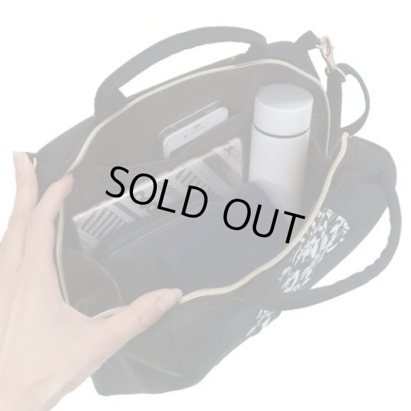 画像4: おしゃれな女性に大人気！＜mis zapatos＞ドレススカート２wayミニショルダーバッグ／ ブラック (4)