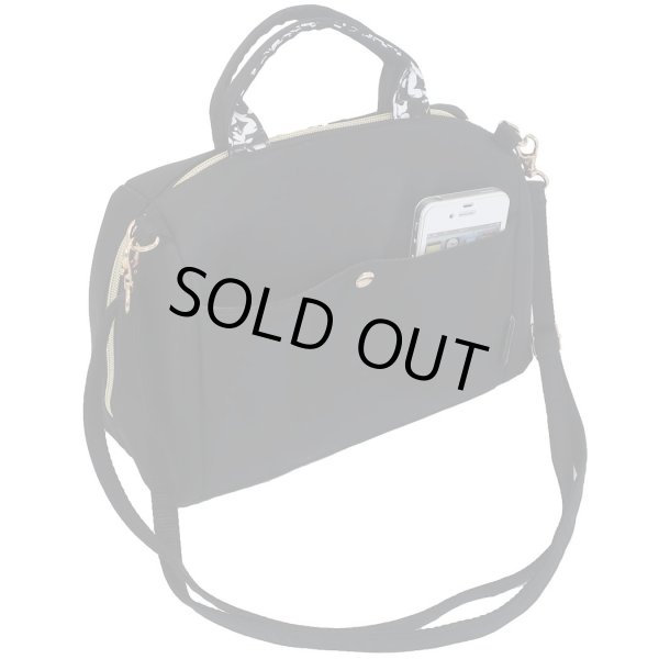 画像2: おしゃれな女性に大人気！＜mis zapatos＞ドレススカート２wayミニショルダーバッグ／ ブラック (2)