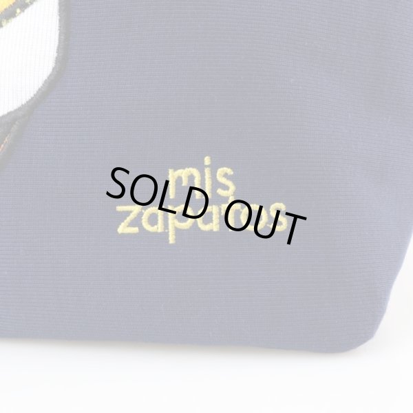 画像5: ＜mis zapatos＞モダンな花柄着物トートバッグ／ワイン (5)