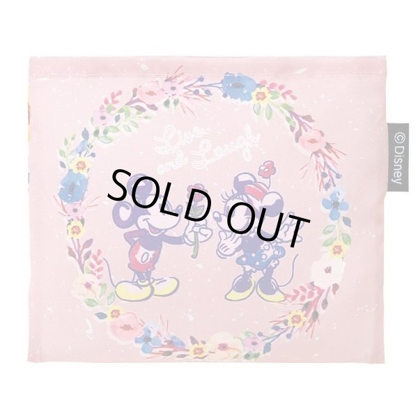 画像2: ディズニー＜ミッキー&ミニーマウス＞レディース折り畳みショッピングエコバッグ／プレゼント (2)