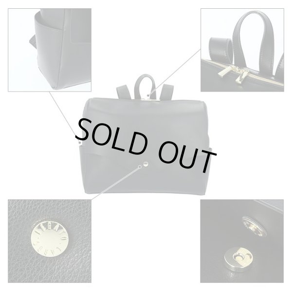 画像5: かるいかばん軽量化に拘ったレガートラルゴのおしゃれな横型リュックサック／ブラック＜おすすめ＞ (5)