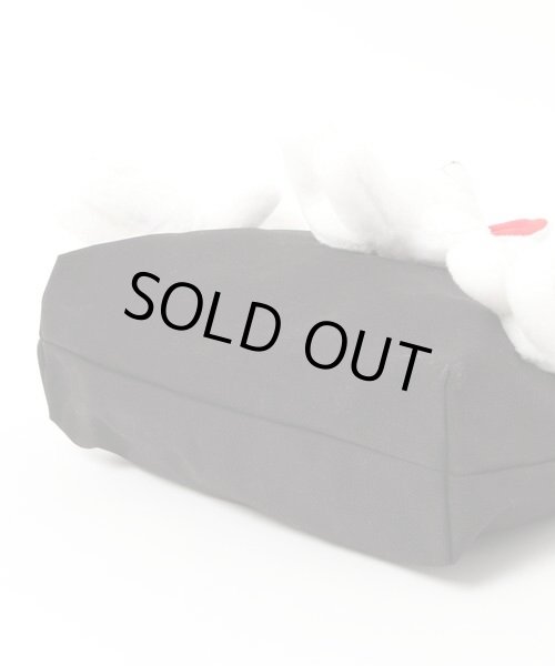 画像3: 注目度◎３匹ひよこぬいぐるみがくっついたかわいいミニトートバッグ／ブラック (3)