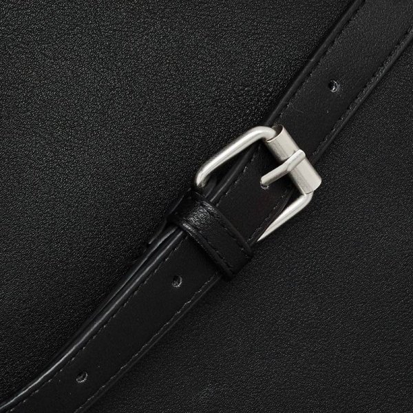 画像5: Renameレザータッチ小さめスクエアショルダーバッグ (5)