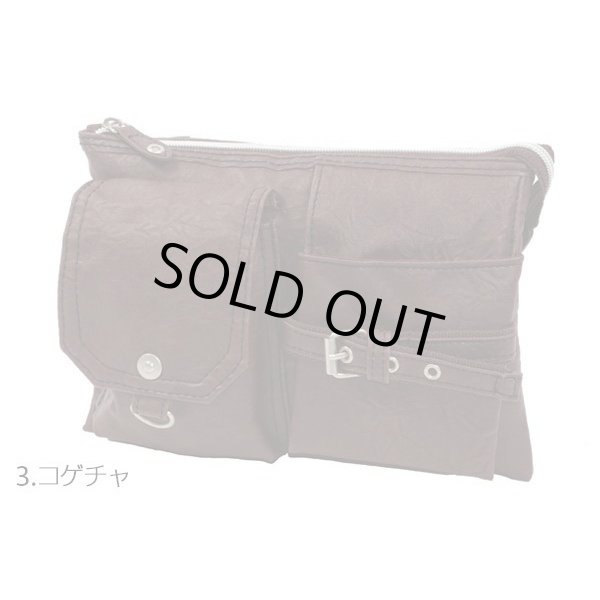 画像3: ＜sale＞ウエスト＆ミニショルダーバッグとして使えるシボ感のあるオシャレな２ＷＡＹバッグ(３色有) (3)