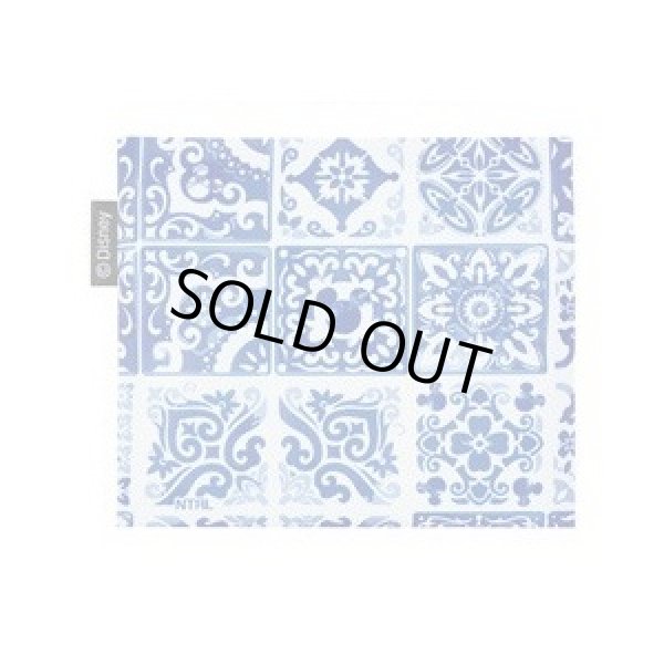 画像3: ディズニーミッキー＆ミニーマウスブルータイルデザインレディース折り畳みショッピングエコバッグ (3)