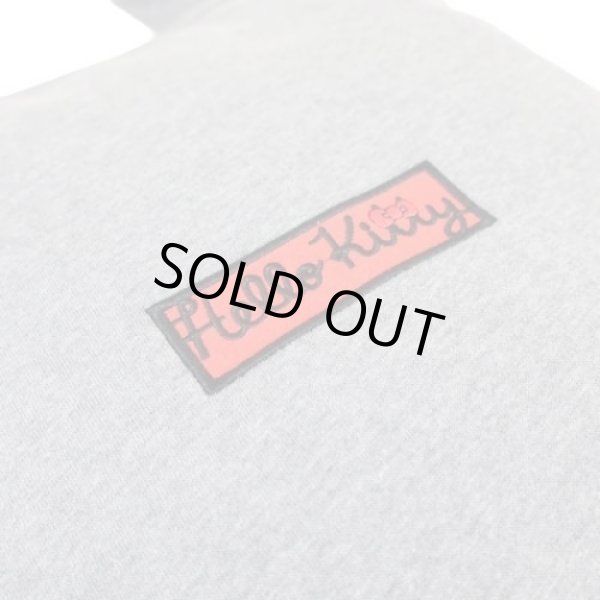 画像5: ハローキティ刺繍スウェットトートバッグ／グレー (5)