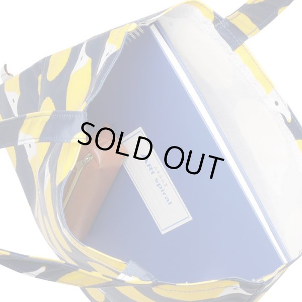 画像5: 鹿シルエットおしゃれなデザインPVCコーティング大きめトートバッグ (5)