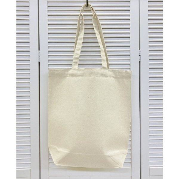 画像7: インコの森☆綺麗なパステル調色合いの帆布トートバッグ (7)