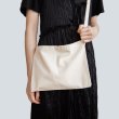 画像4: セキセイインコ綺麗なパステル調色合いの帆布サコッシュバッグ/横型 (4)