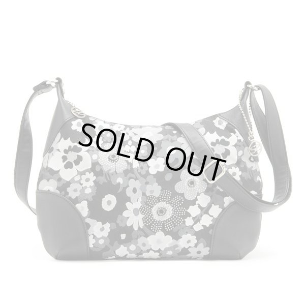 画像2: サボイ(SAVOY)全面に様々な花柄模様を施したショルダーバッグ (2)