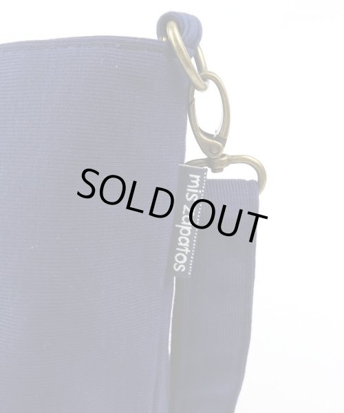 画像3: ＜mis zapatos＞モダンな花柄着物ミニショルダー＆トート2wayバッグ／ネイビー (3)