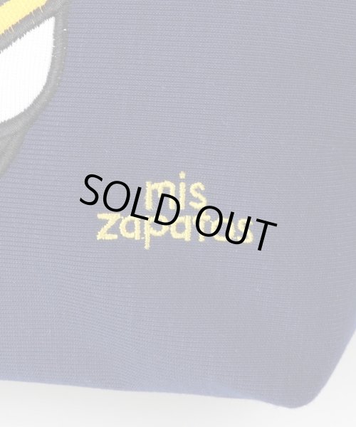 画像4: ＜mis zapatos＞モダンな花柄着物ミニショルダー＆トート2wayバッグ／ネイビー (4)