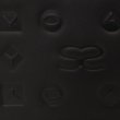 画像4: サボイ(SAVOY)牛革にオリジナルのモノグラム柄を型押ししたミニサイズ財布レディース/ブラックピンク (4)