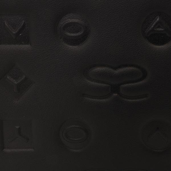 画像4: サボイ(SAVOY)牛革にオリジナルのモノグラム柄を型押ししたミニサイズ財布レディース/ブラックピンク (4)